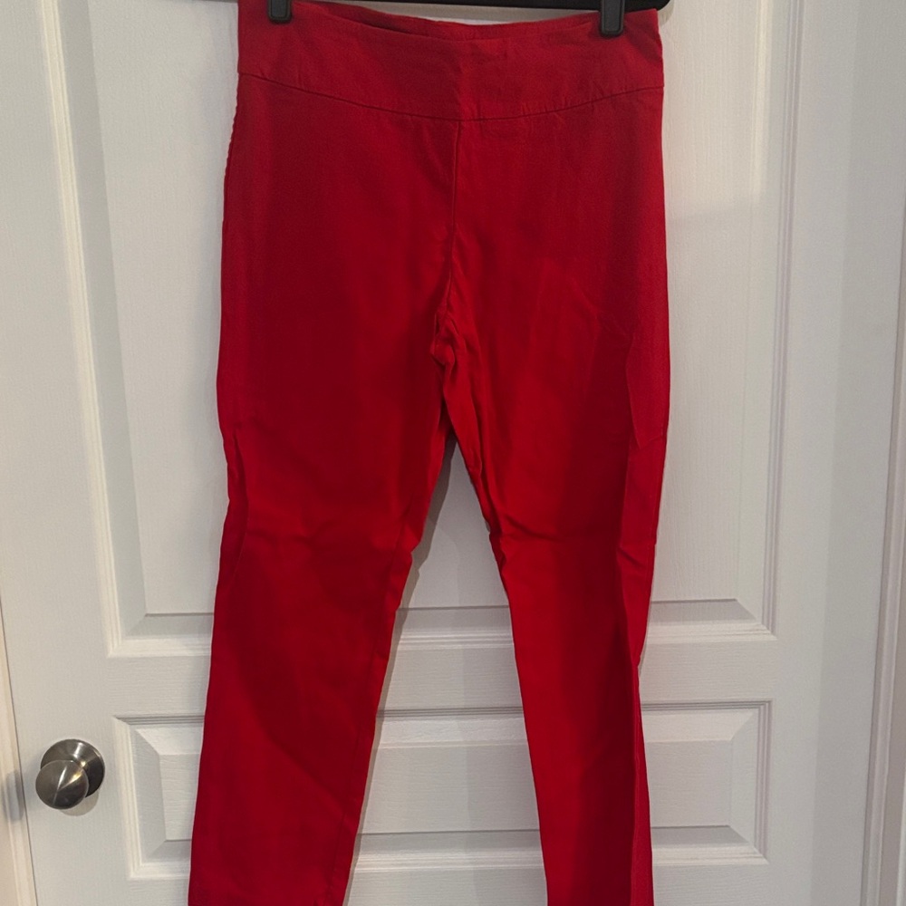 Vibrant Red Pants by Up!